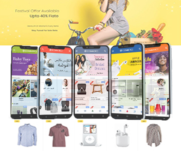 Web &amp; iOS &amp; Android Ecommerce / Store Full Solution