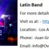 Ovation Latin Band available in California at best price.