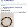 Buy Amber bracelets