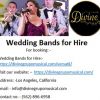 Live Divine Wedding Bands for Hire In Los Angeles.