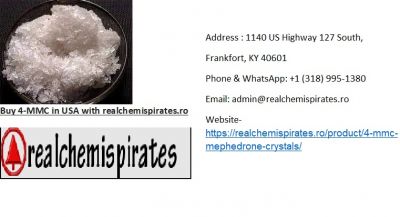 Buy 4-MMC in USA with realchemispirates.ro