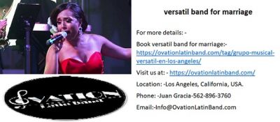 versatil band for marriage in California at best price.