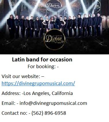 Latin band for occasion by Divine Grupo Musical at nominal price.