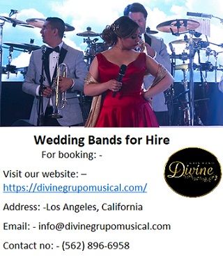 Wedding Bands for Hire by Divine Latin Band at best price.