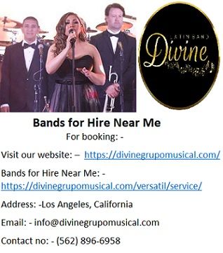 Divine professional versatile Bands for Hire Near Me at best price.