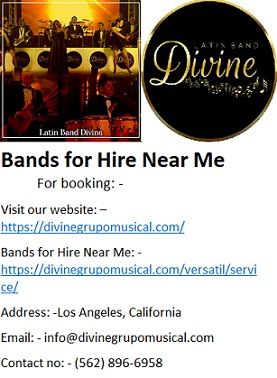 Divine offers Bands for Hire Near Me at an attractive rate.